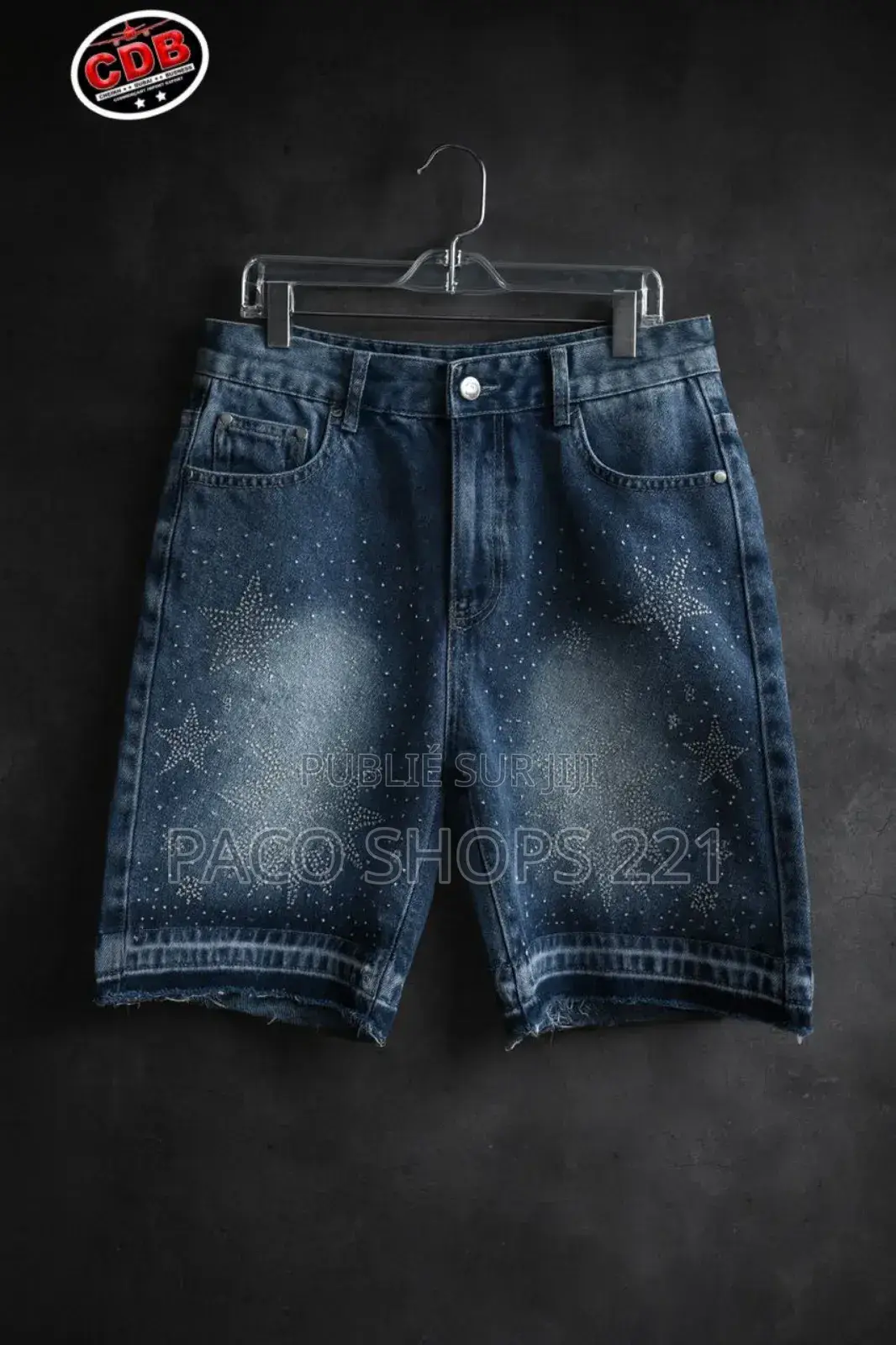 Short Jean Étoile CDB