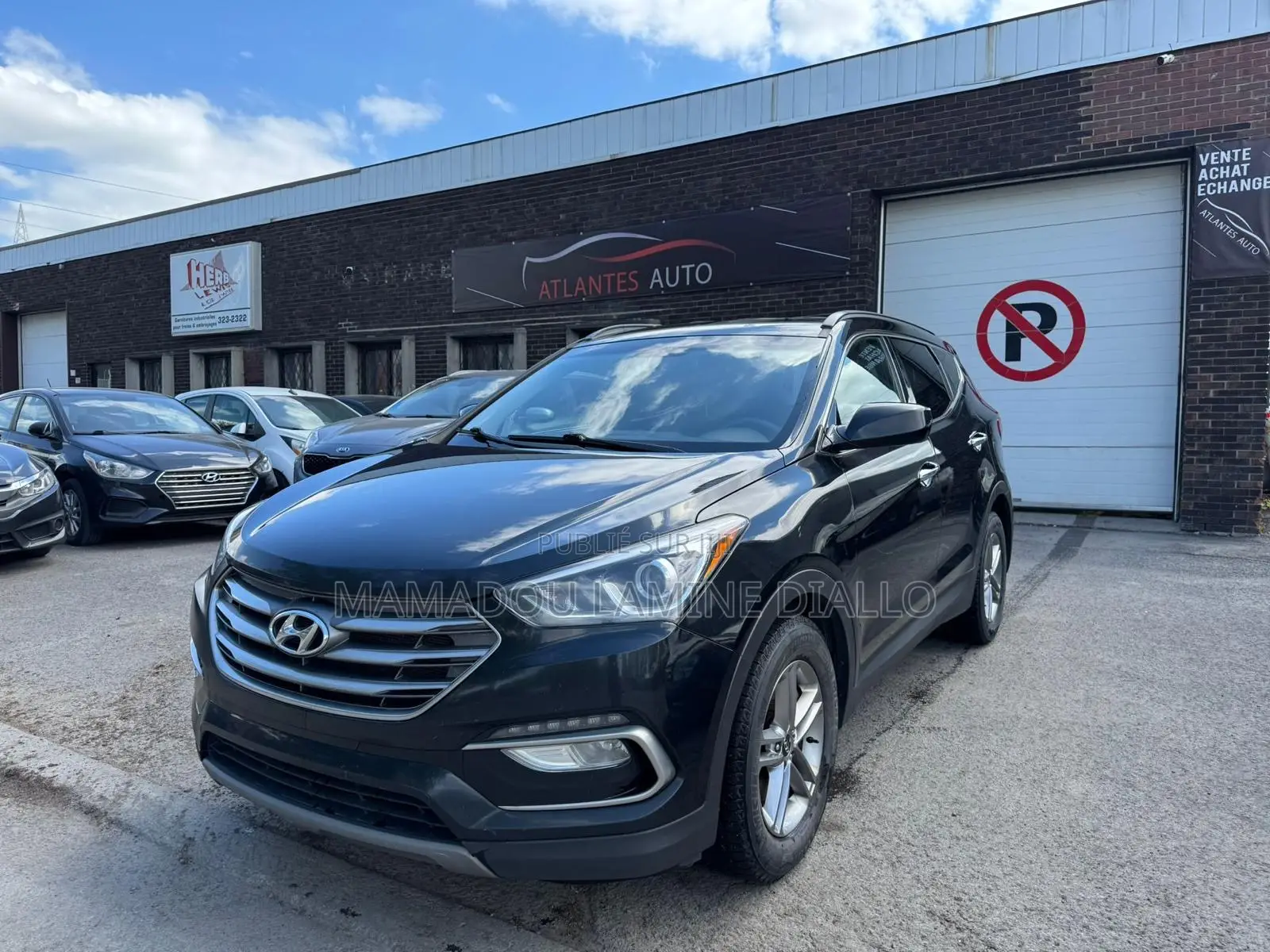 Hyundai Santa Fe 2017 Black