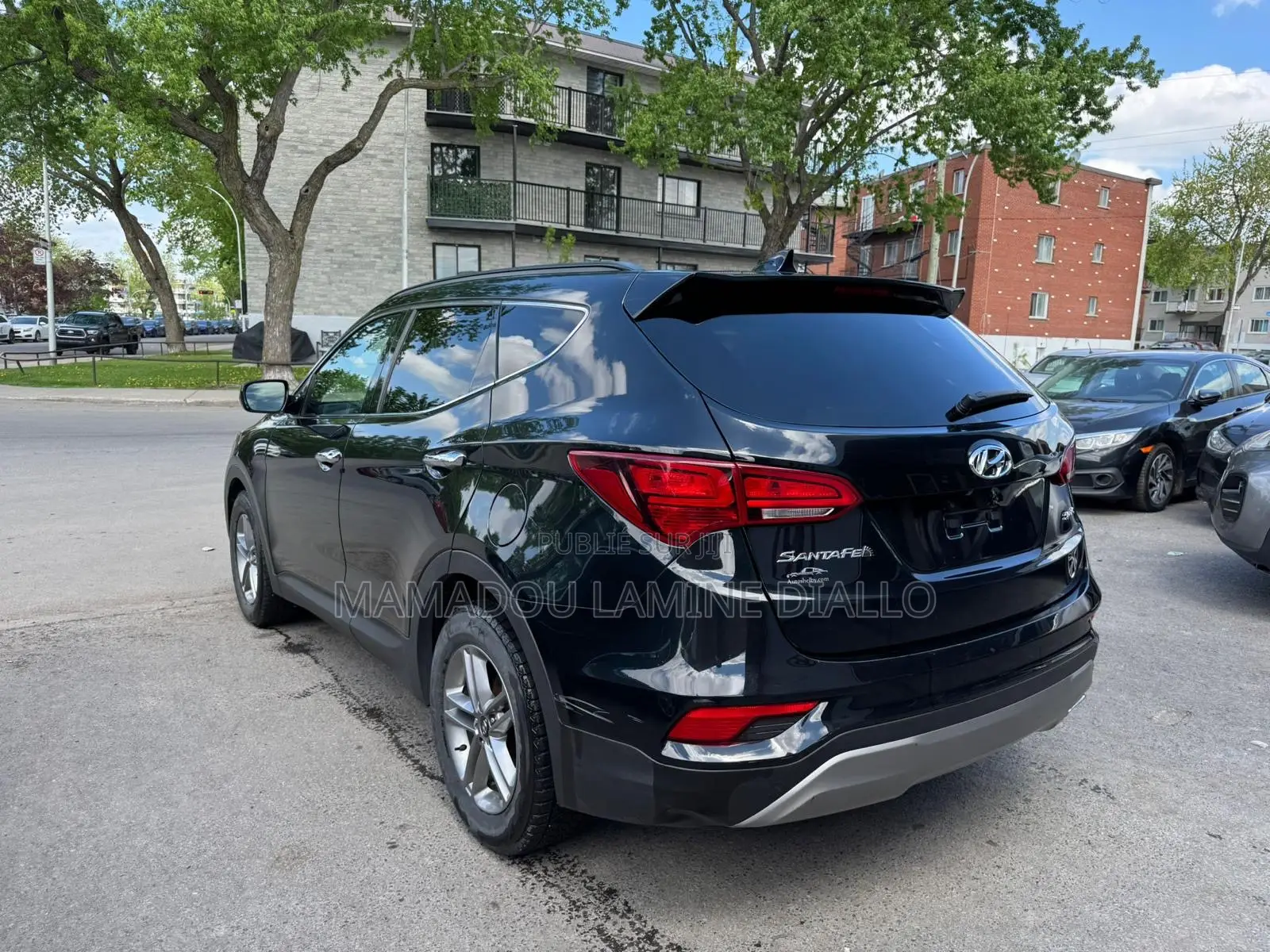 Hyundai Santa Fe 2017 Black