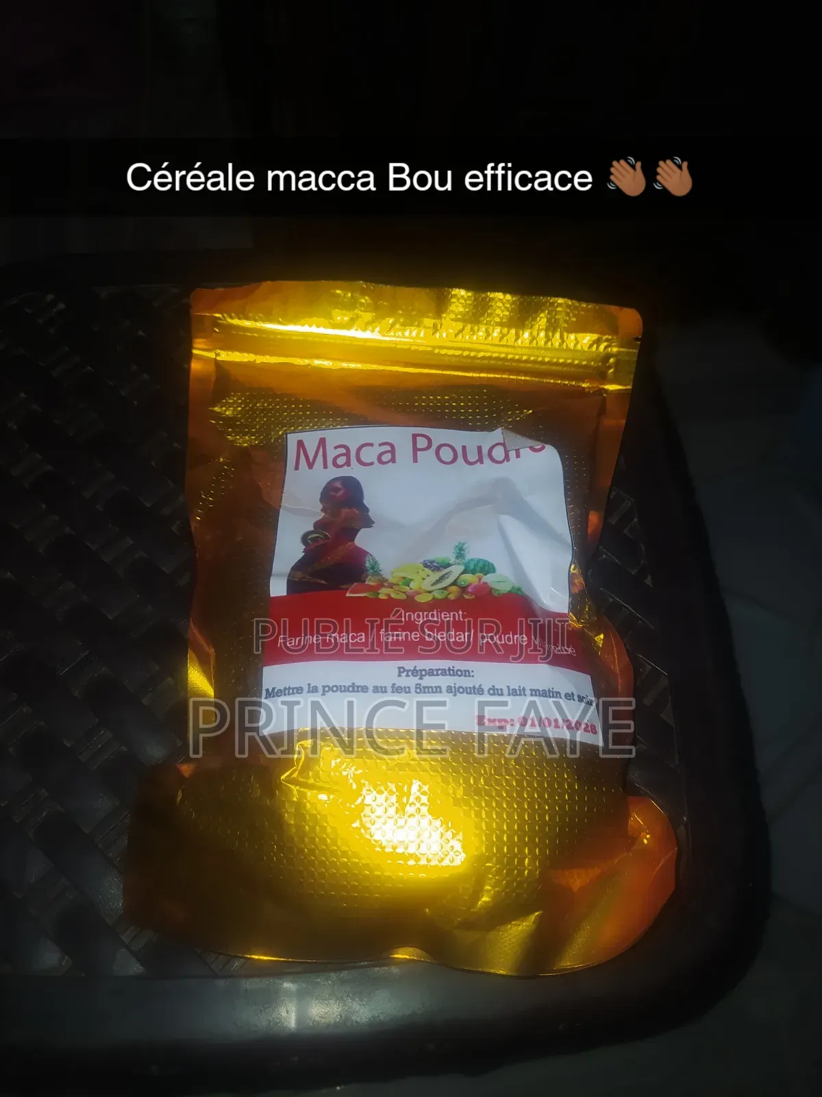 Poudre Céréale Maca