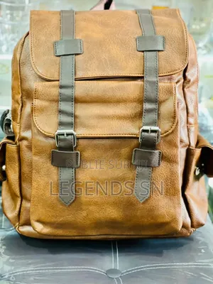 Photo - Sac À Dos en Cuir Original