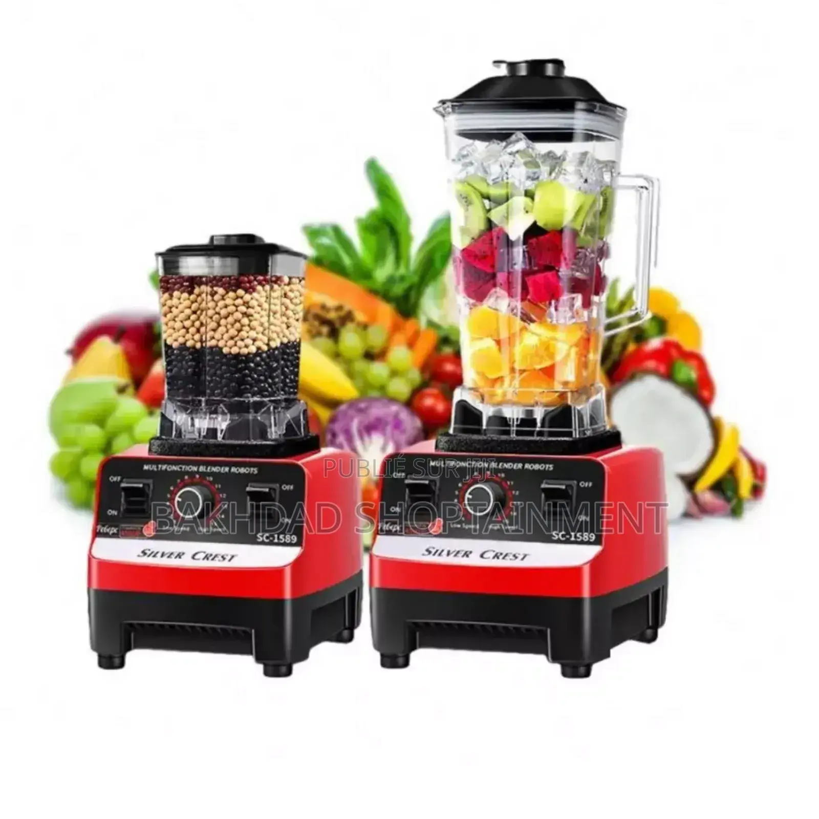 Mixeur Incassable 2,5l - 2 en 1