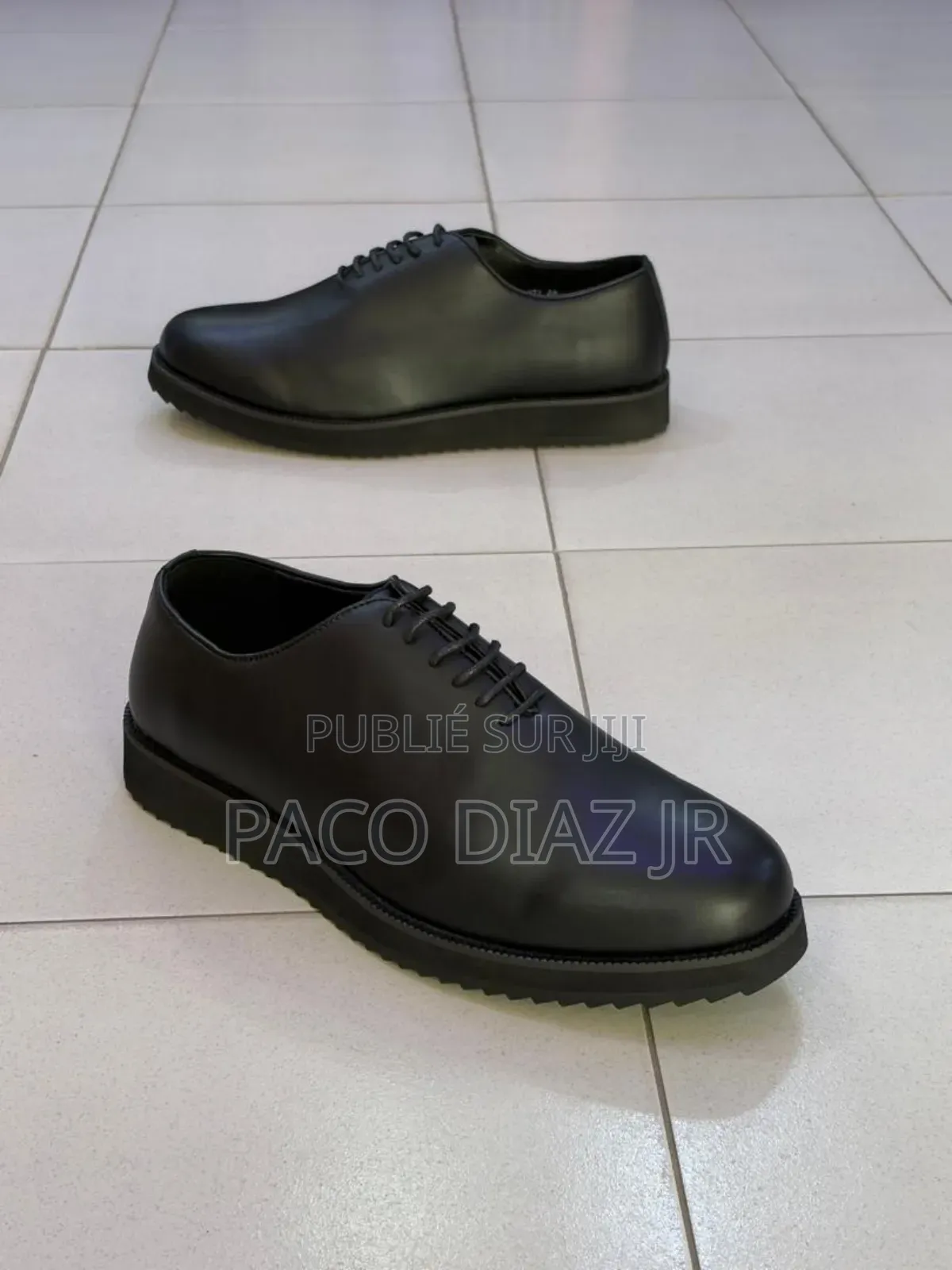 Chaussures De Ville en Cuir