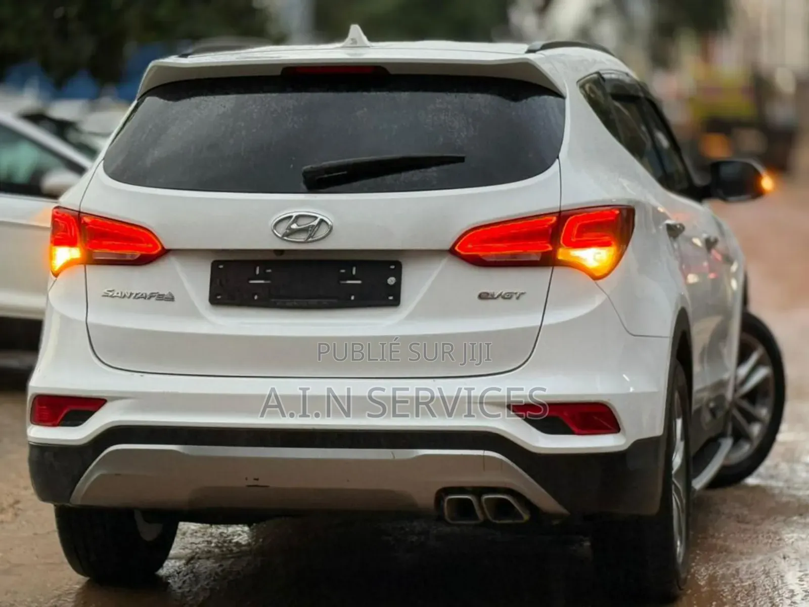 Hyundai Santa Fe 2017 Blanc