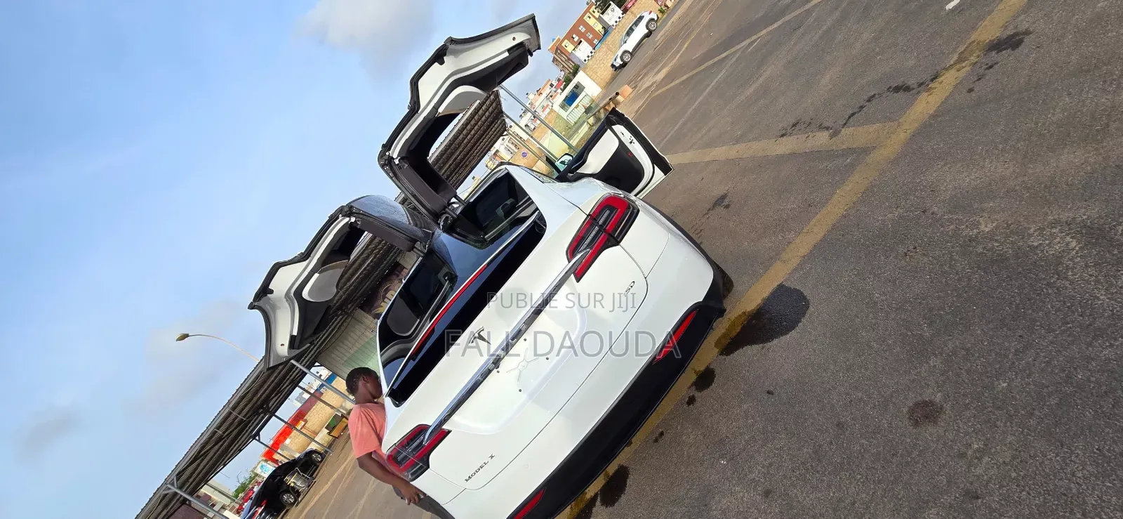 Tesla Model X 2018 Blanc