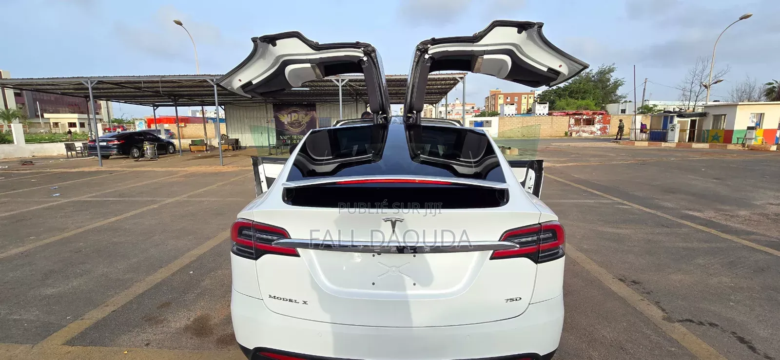 Tesla Model X 2018 Blanc