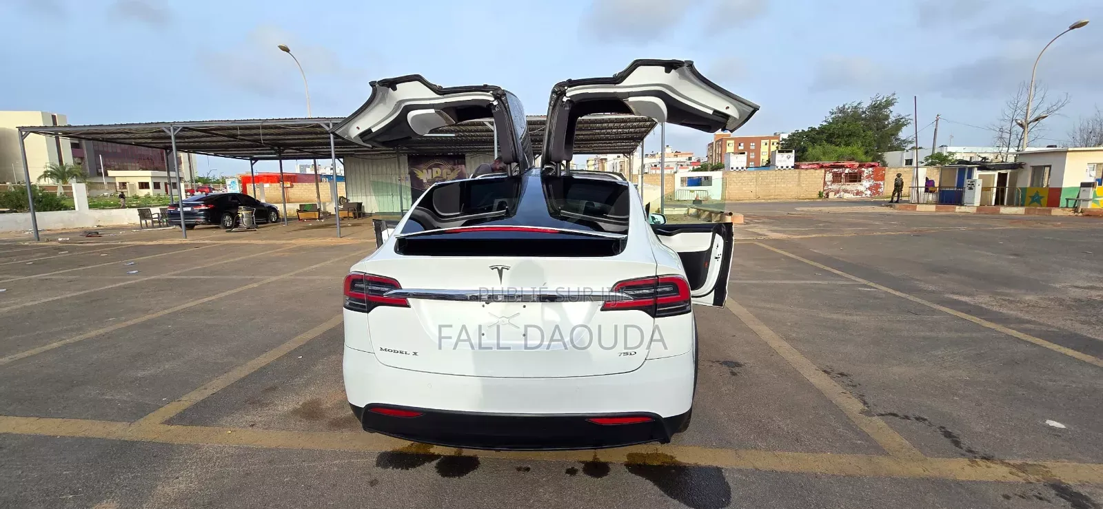 Tesla Model X 2018 Blanc