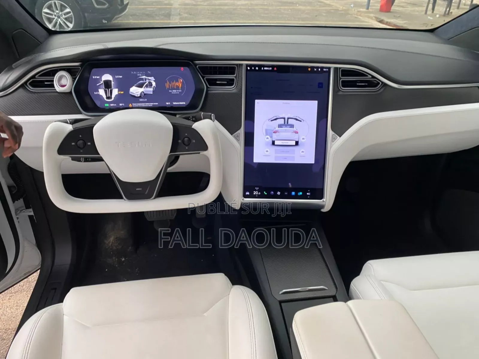 Tesla Model X 2018 Blanc