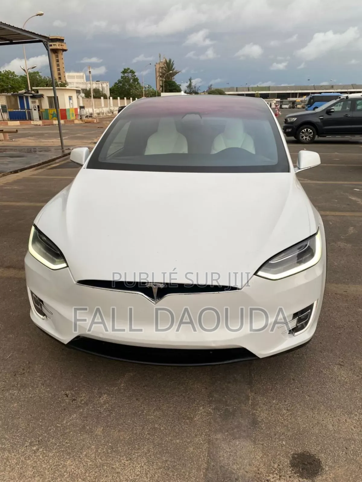 Tesla Model X 2018 Blanc
