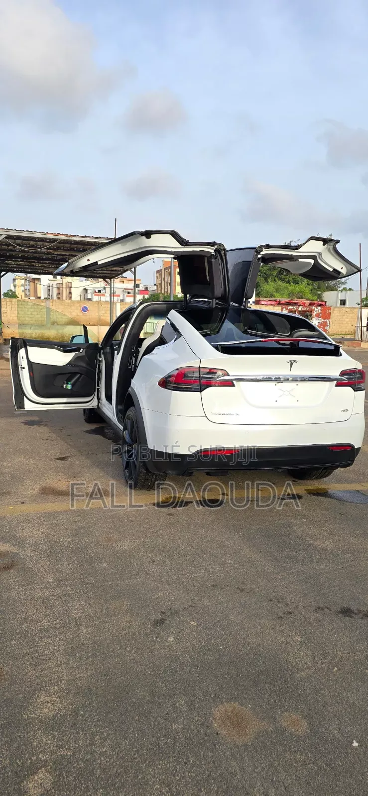 Tesla Model X 2018 Blanc