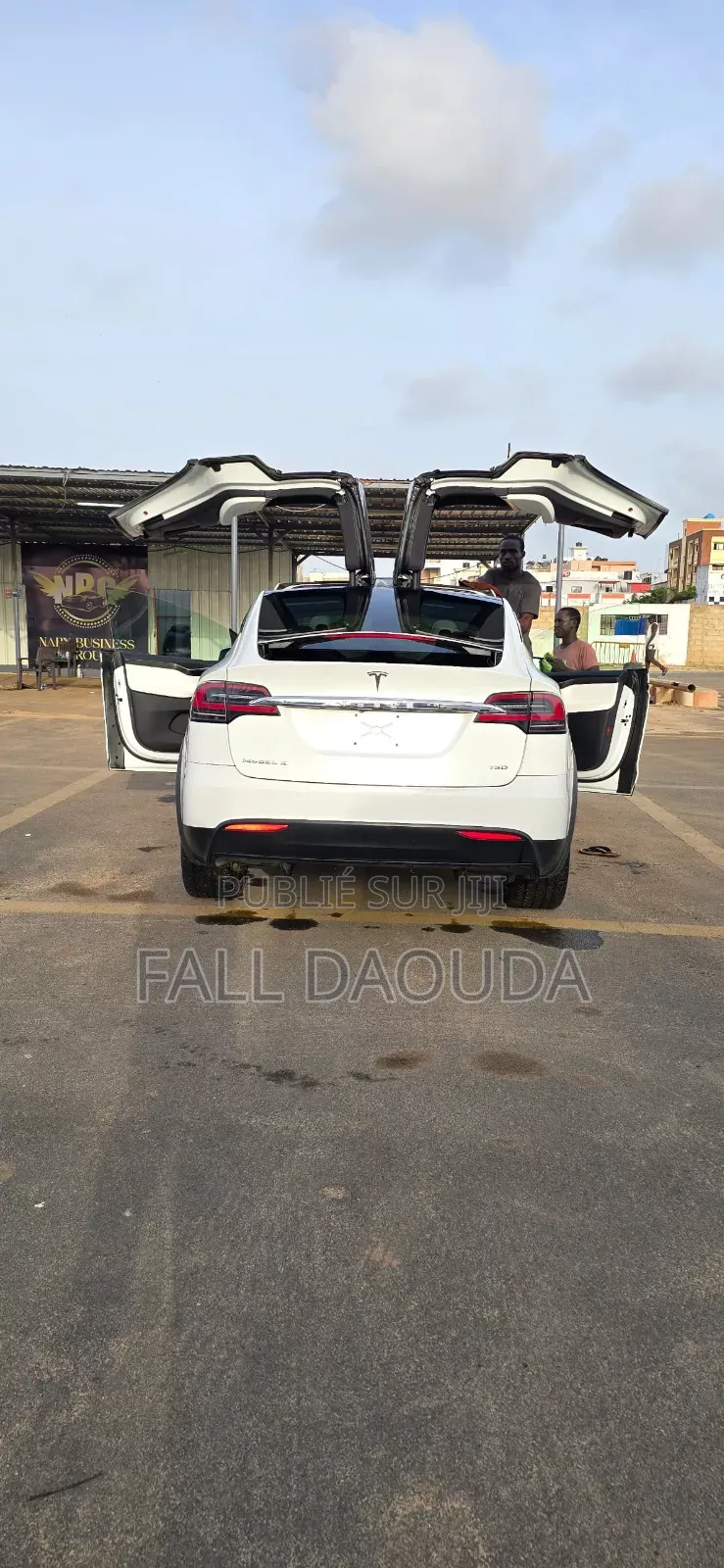 Tesla Model X 2018 Blanc