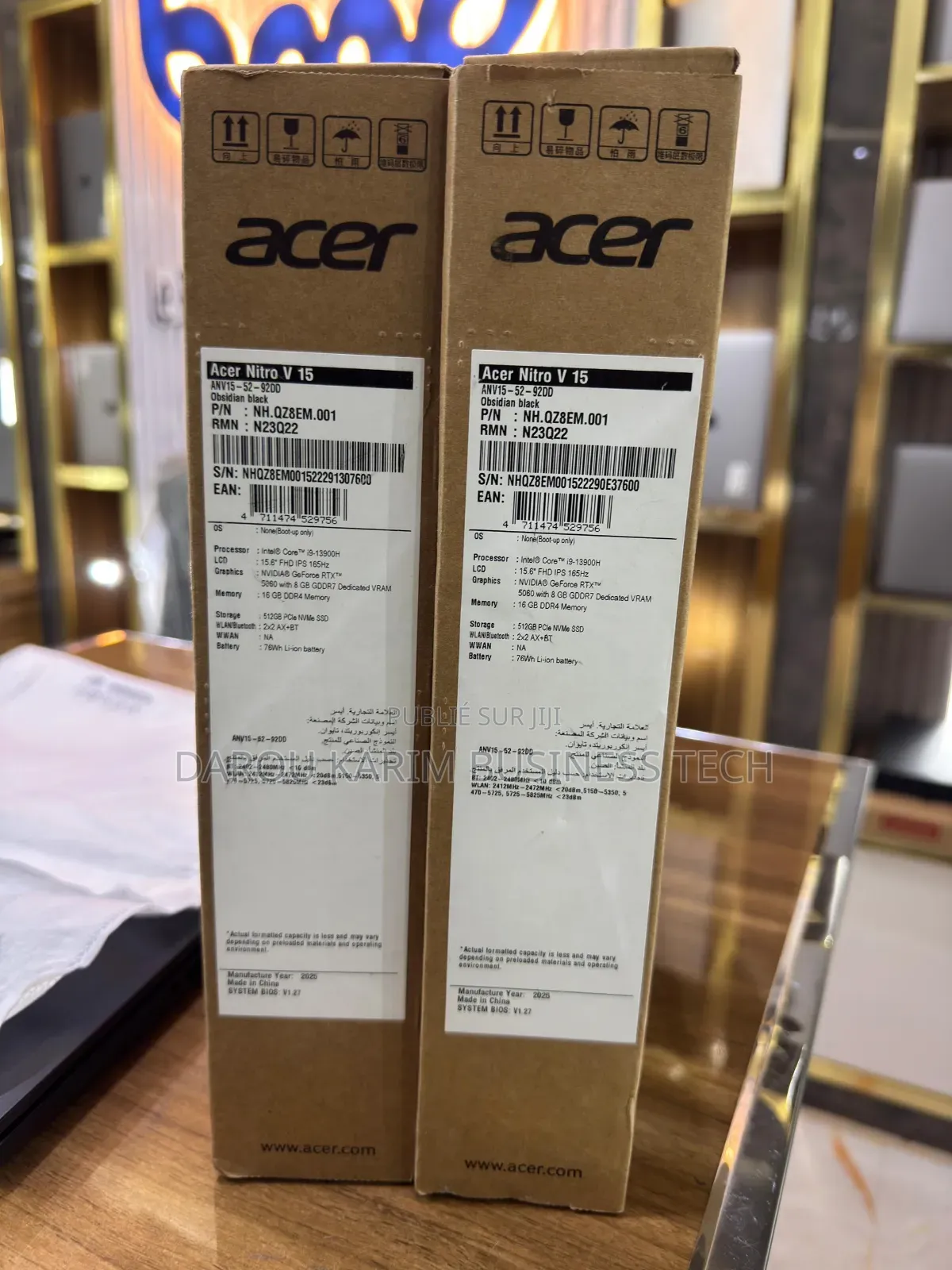 New Ordinateur Portable Acer 32GB Intel Core I9 SSD 512GB