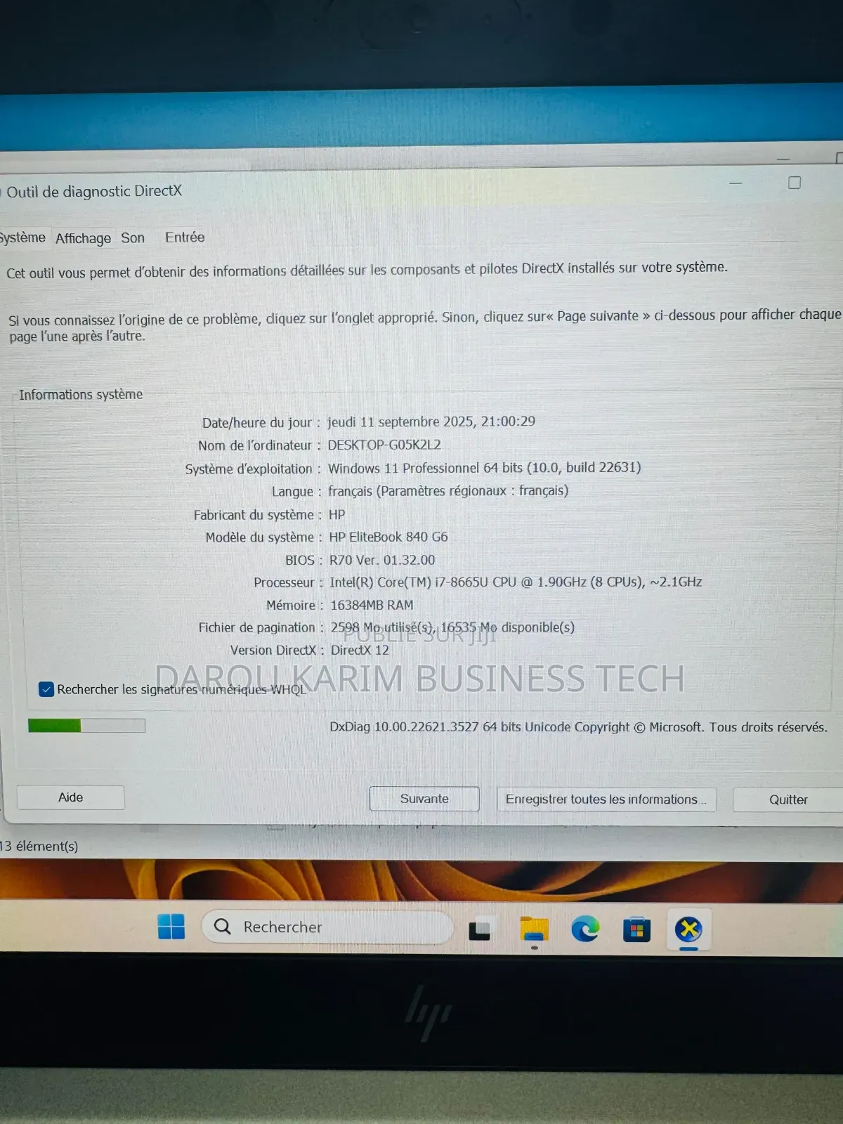 New HP EliteBook 840 G6 16GB Intel Core i7 SSD 256GB