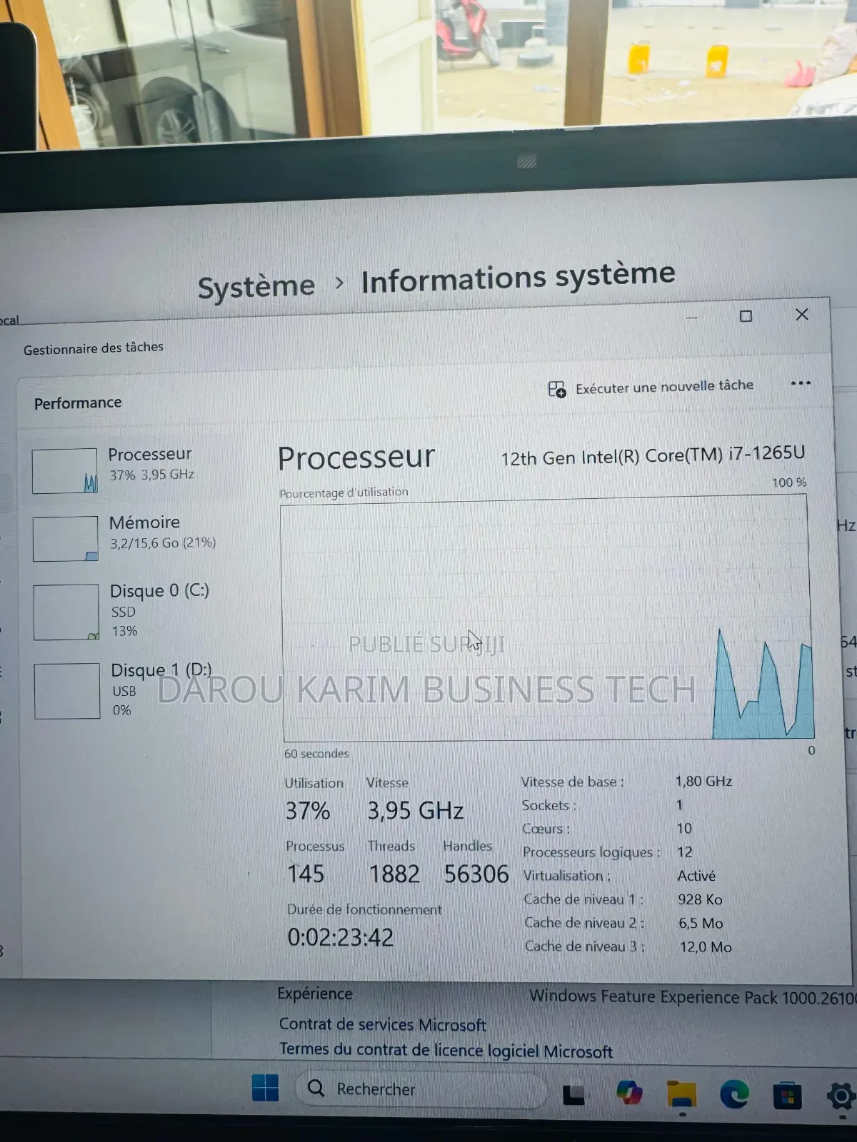 New HP EliteBook 830 G9 16GB Intel Core I7 SSD 512GB