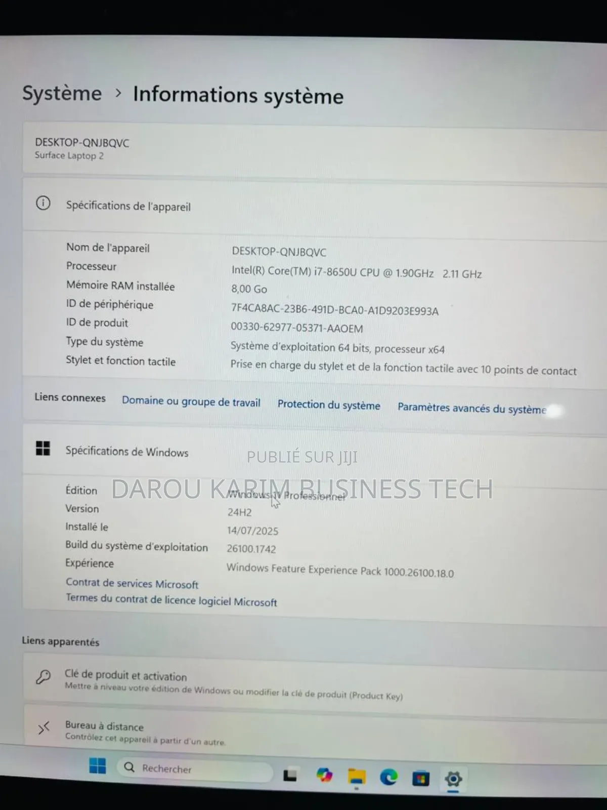 New Microsoft Surface Laptop 2 8GB Intel Core I7 SSD 256GB