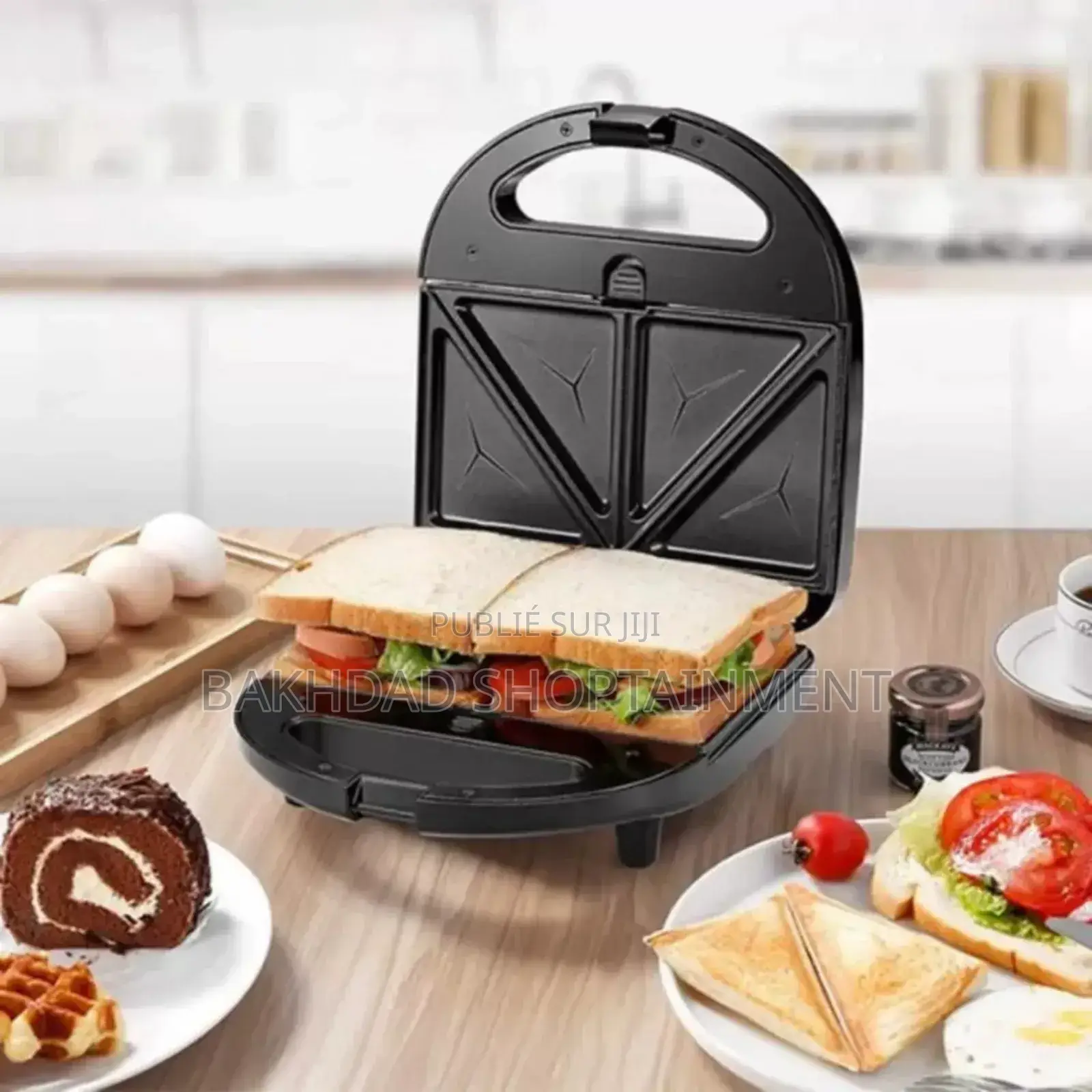  Appareil Croque-Monsieur Gaufres – 750w