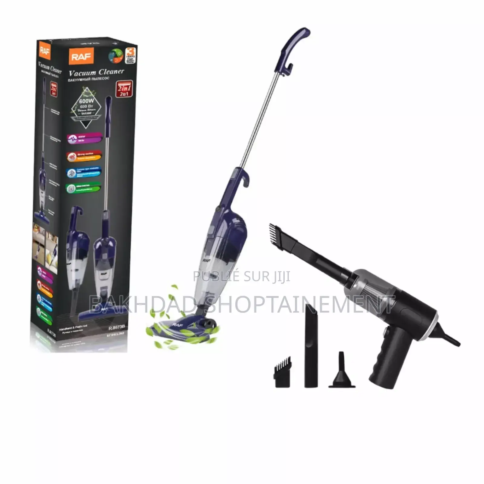  Aspirateur Multifonction – Raf 600w + Mini Aspirateur De Précision