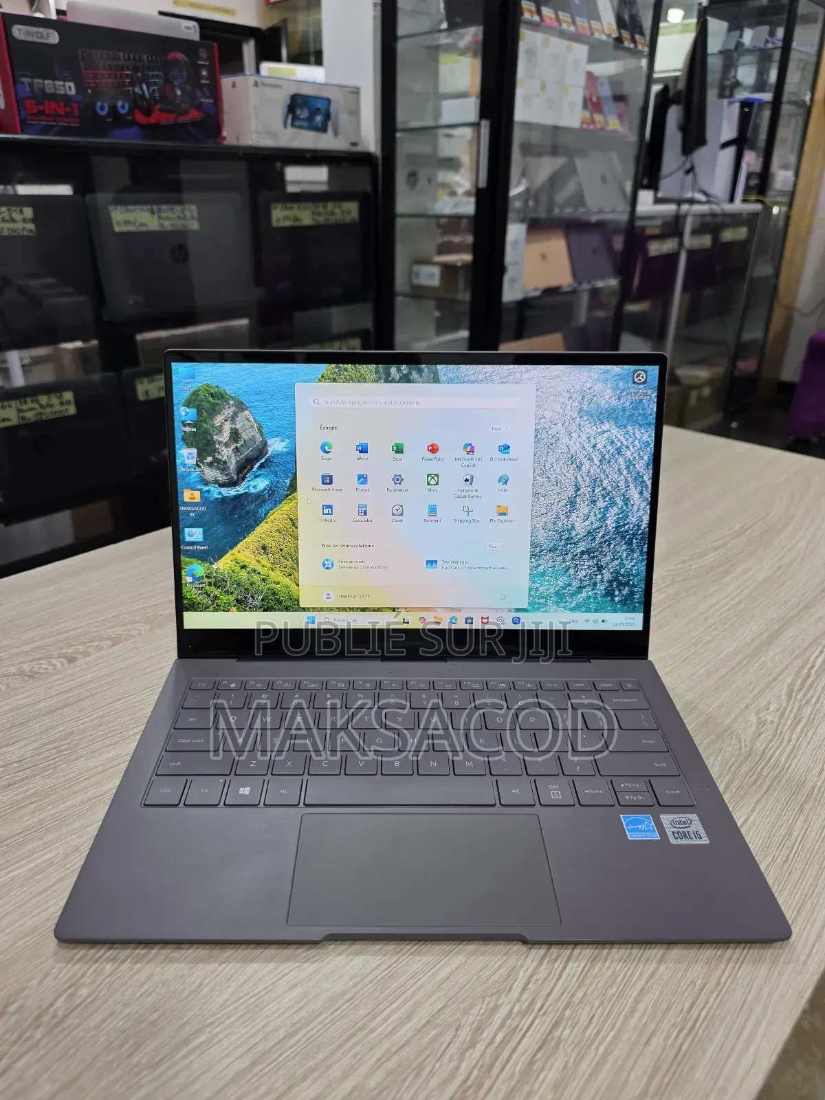 Ordinateur Portable Samsung Galaxy Book 2 8GB Intel Core I5 SSD 256GB