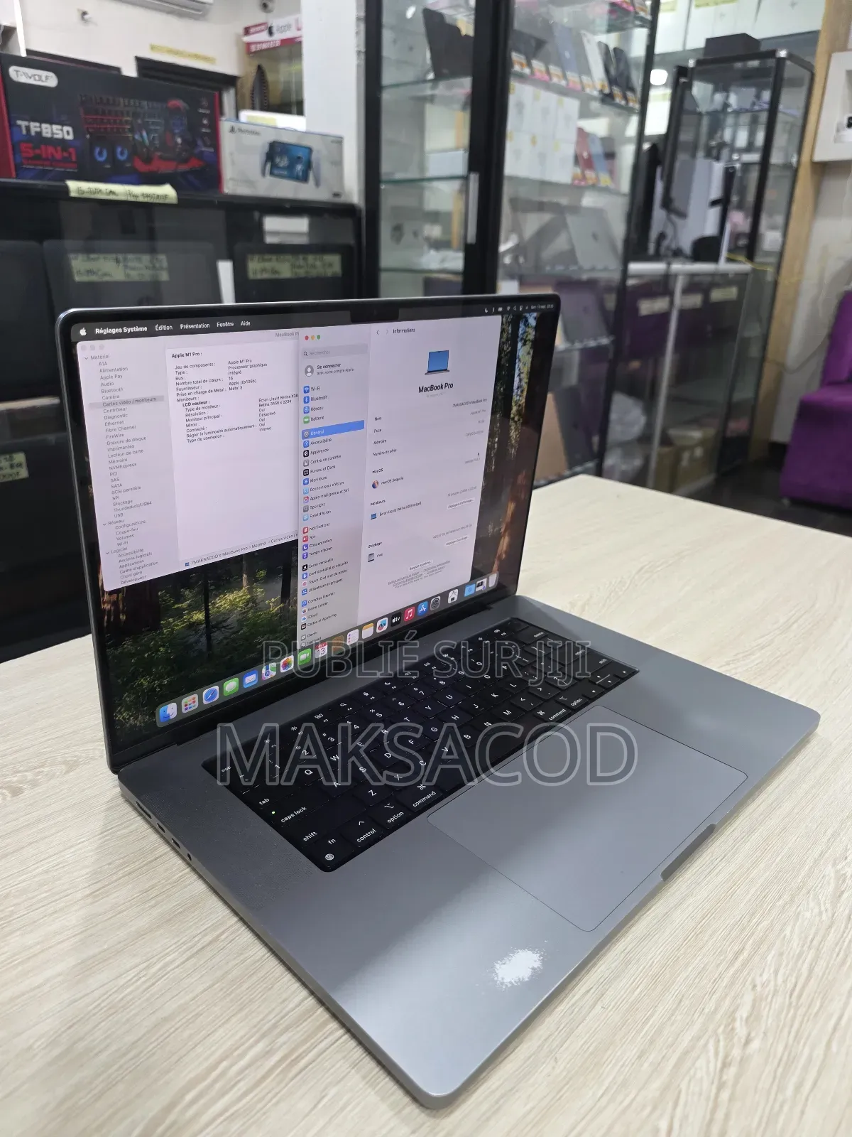 Apple MacBook Pro 2021 M1 16GB Apple M1 Pro SSD 512GB