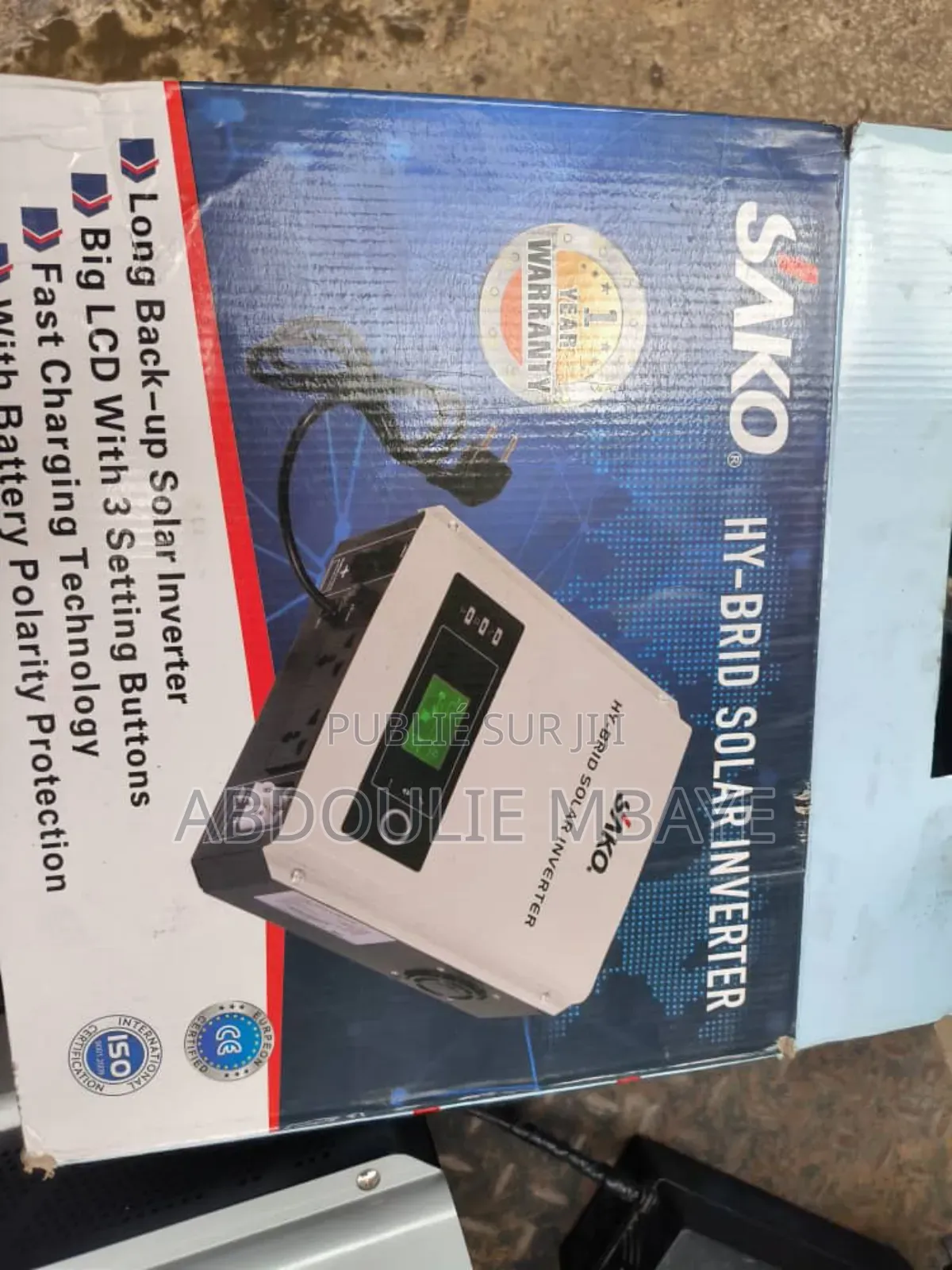 Onduleur Hybride 1000w 1kva