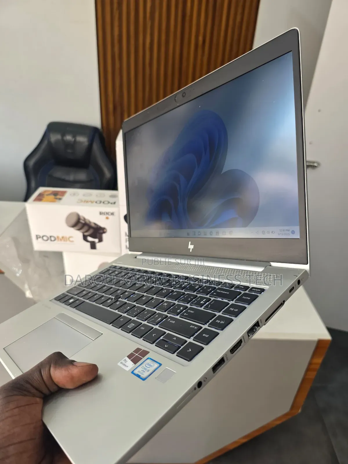 New Ordinateur Portable HP EliteBook 840 G5 8GB Intel Core I5 SSD 256GB