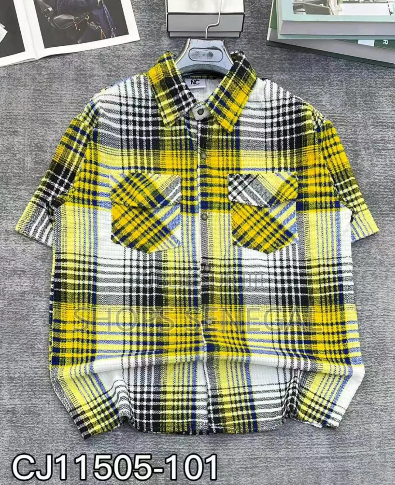 Chemise À Carreaux Style Urbain