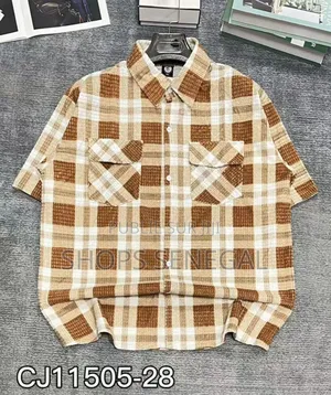 Chemise À Carreaux Style Urbain