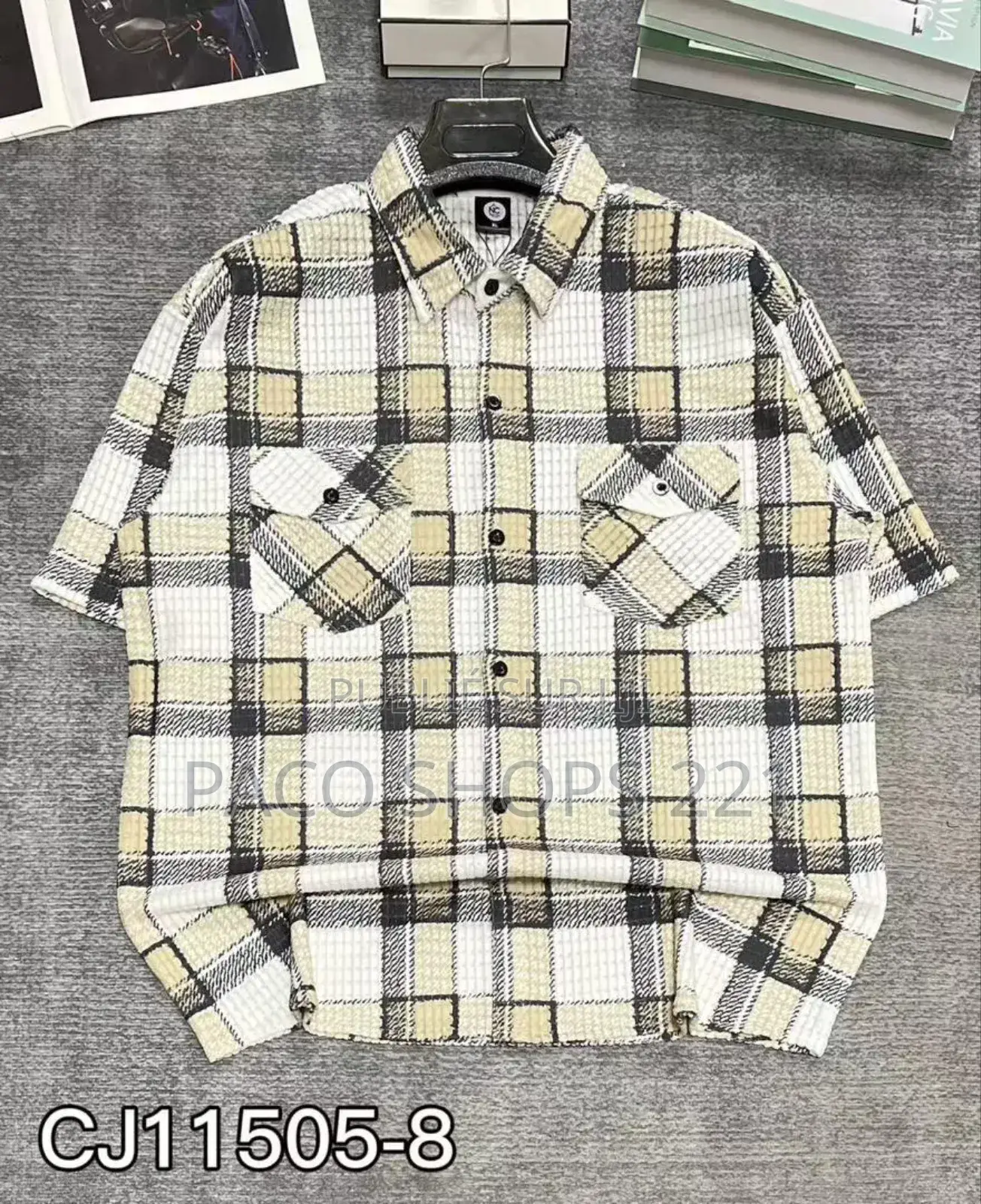 Chemise À Carreaux Style Urbain