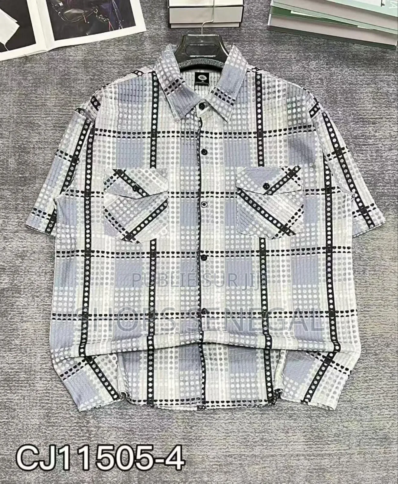 Chemise À Carreaux Style Urbain