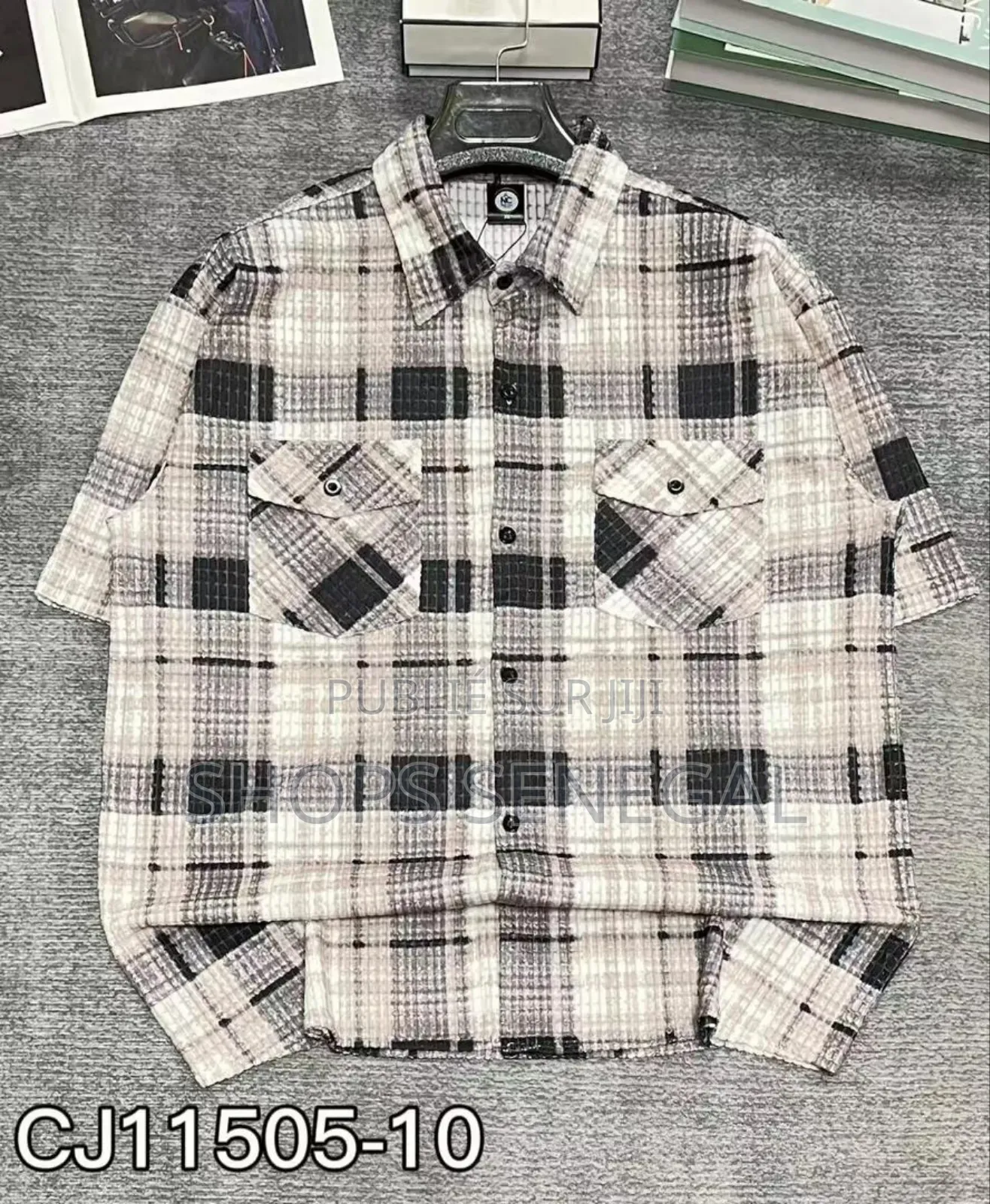 Chemise À Carreaux Style Urbain