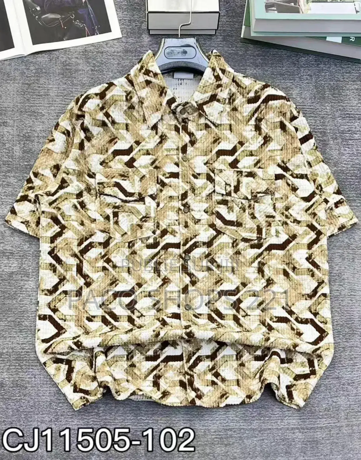 Chemise À Carreaux Style Urbain