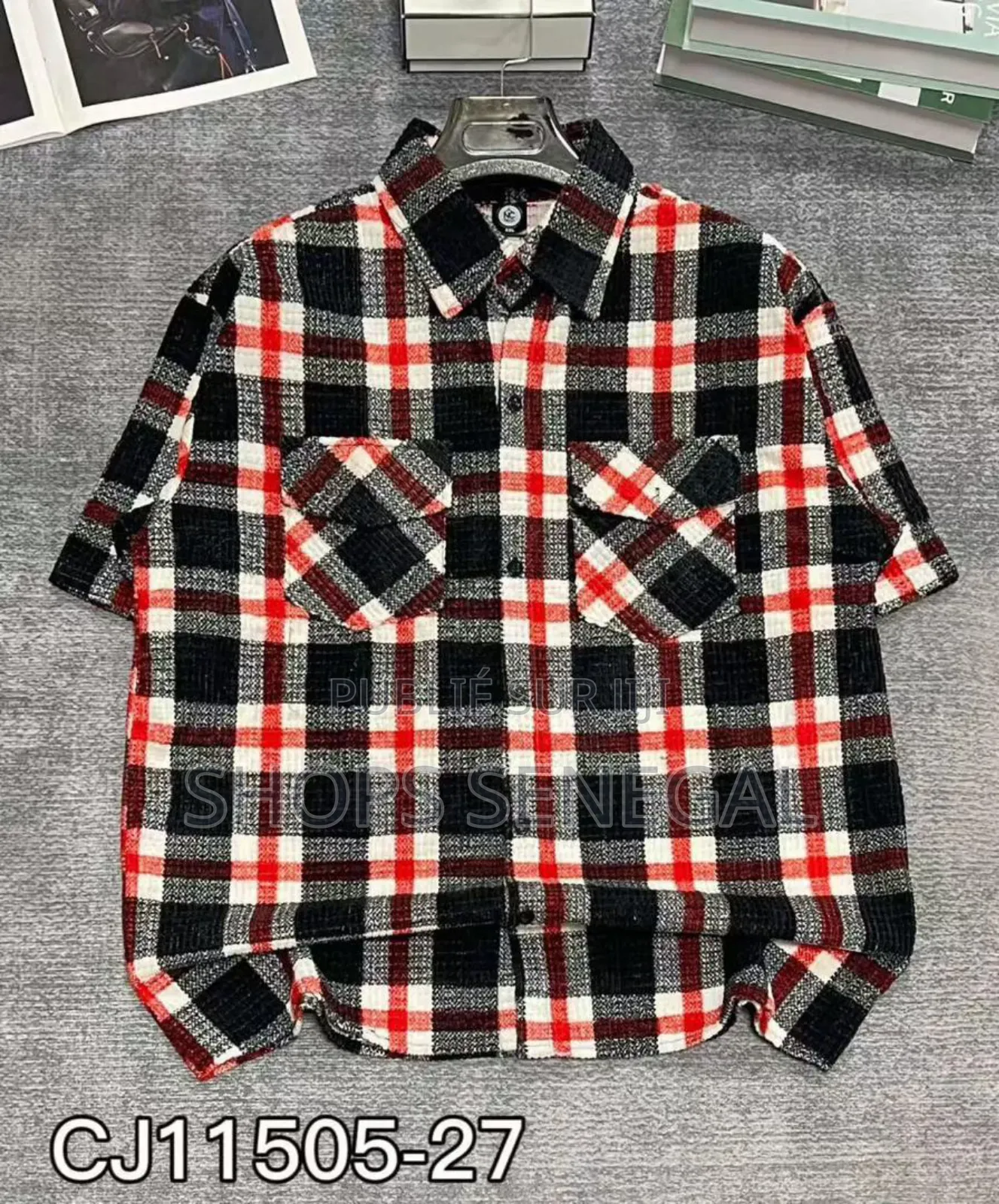 Chemise À Carreaux Style Urbain