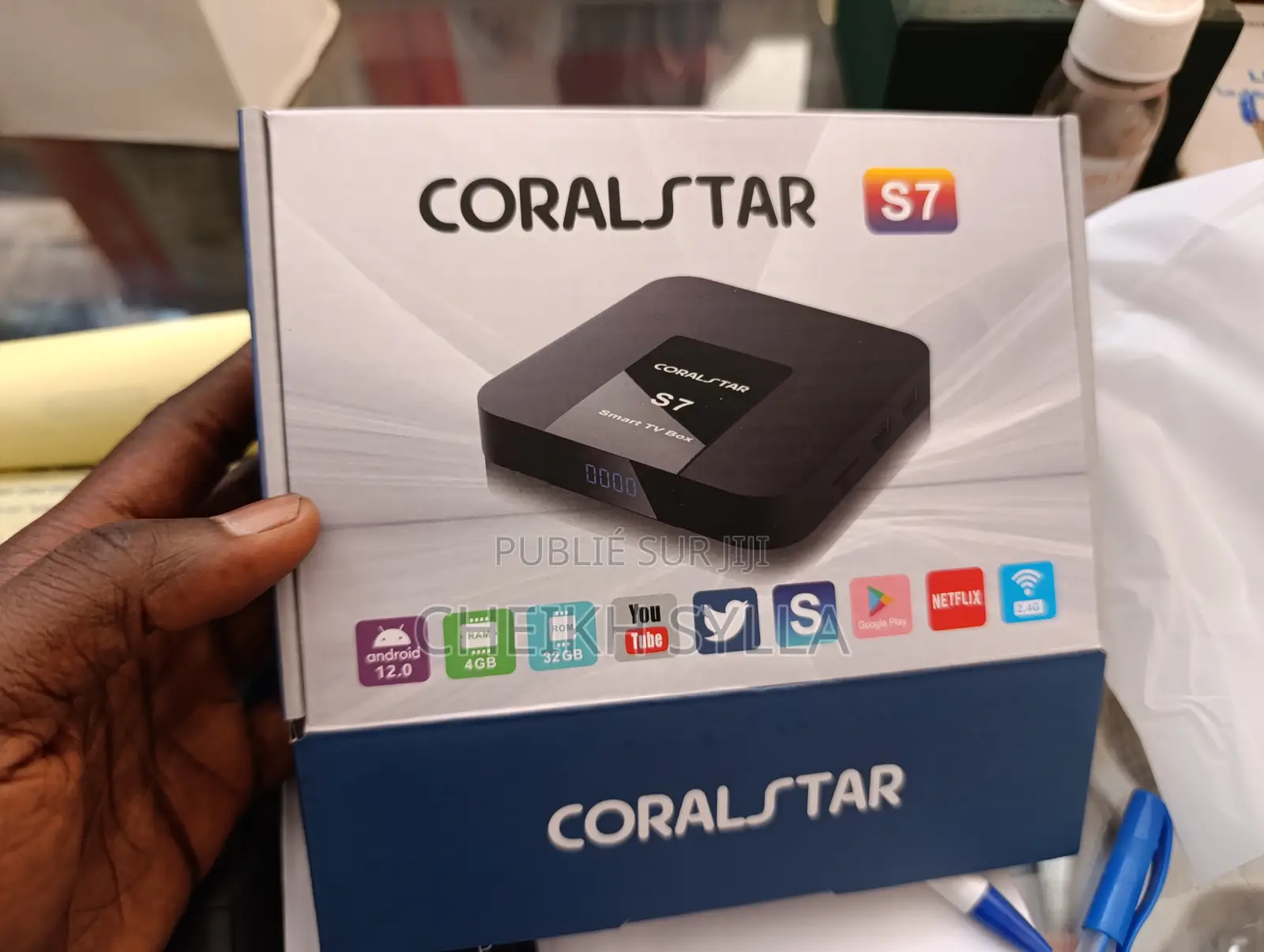 Tv Box Android + Iptv 18mois