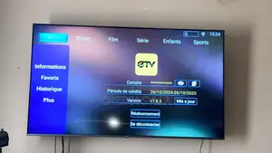 Tv Box Android + Iptv 18mois