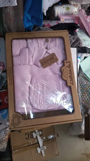 Coffret Baptême Tricot