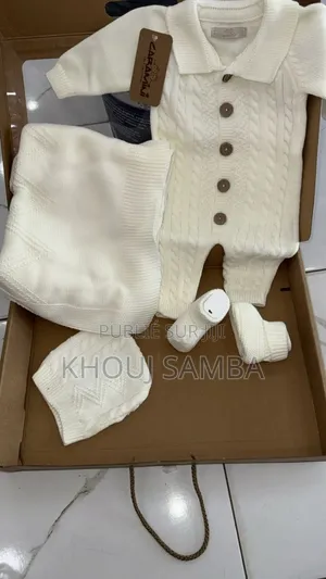 Coffret Baptême Tricot