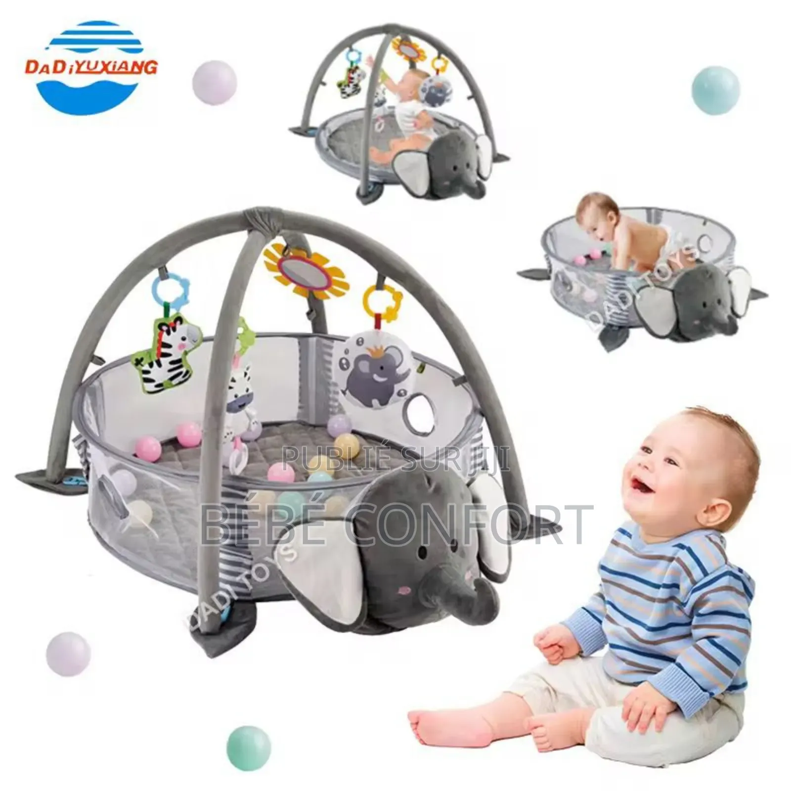 Tapis De Jeux Avec Arche Et Balles