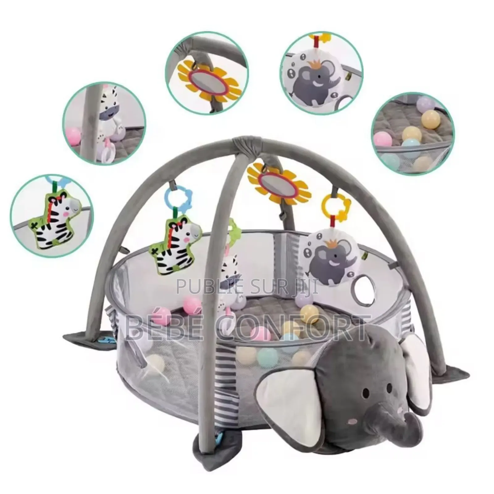 Tapis De Jeux Avec Arche Et Balles