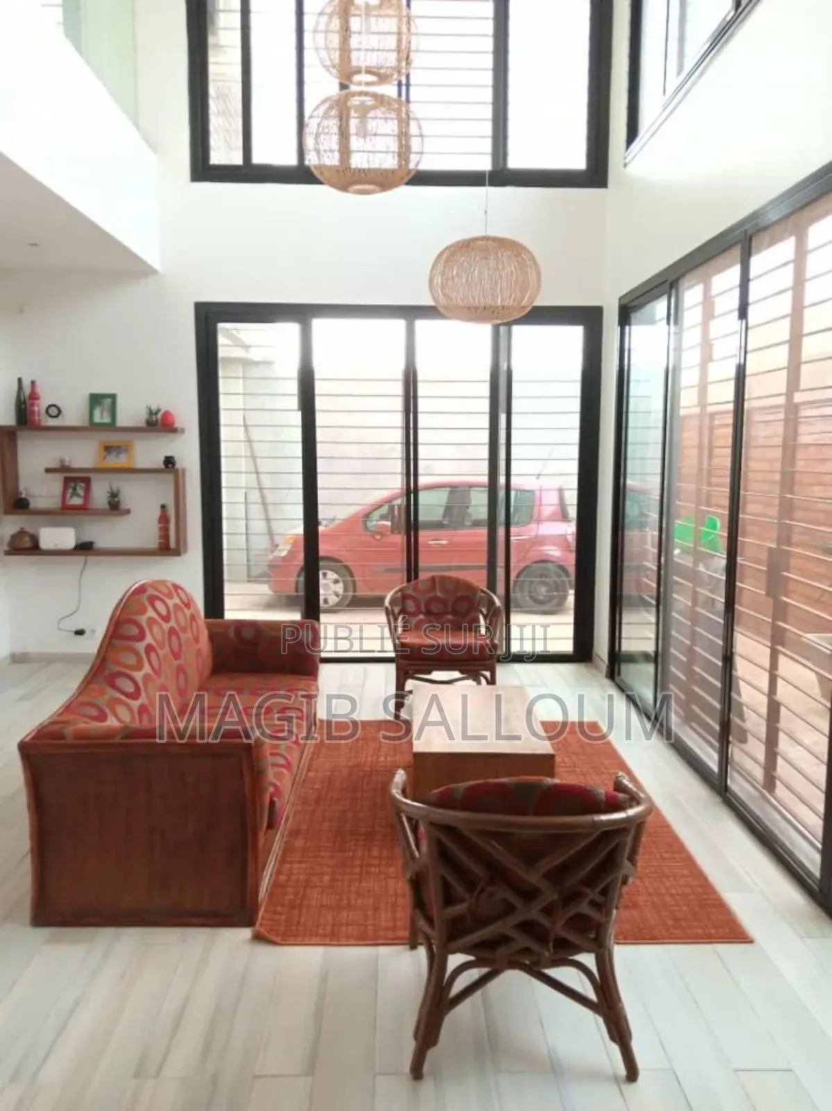 Furnished 4chbre Villa dans Magib Immo, Rufisque à Louer