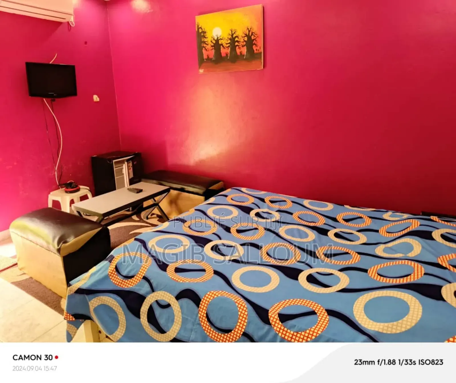 Furnished 6chbre Villa dans Magib Immo, Thiès Nord à Vendre