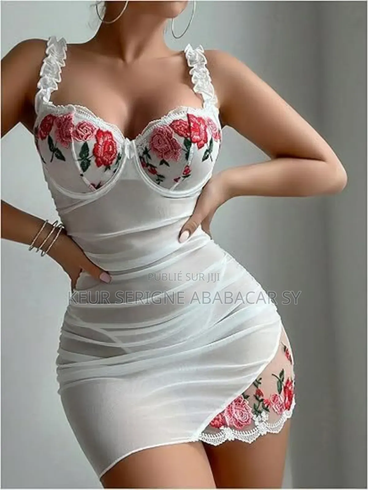 Robe De Nuit Fleurette