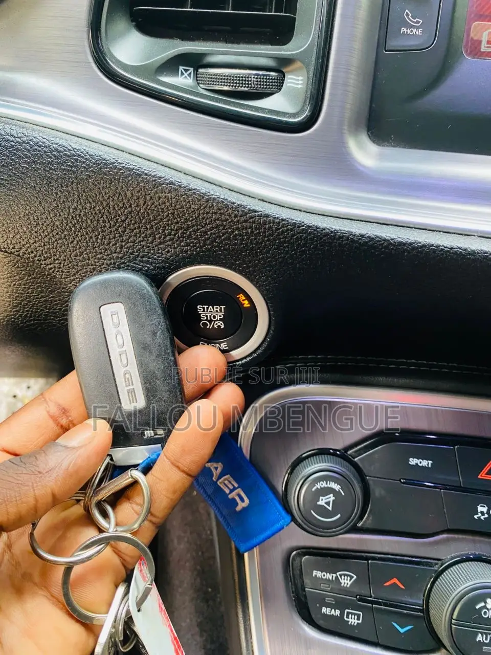 Dodge Challenger SRT Hellcat RWD 2017 Gris