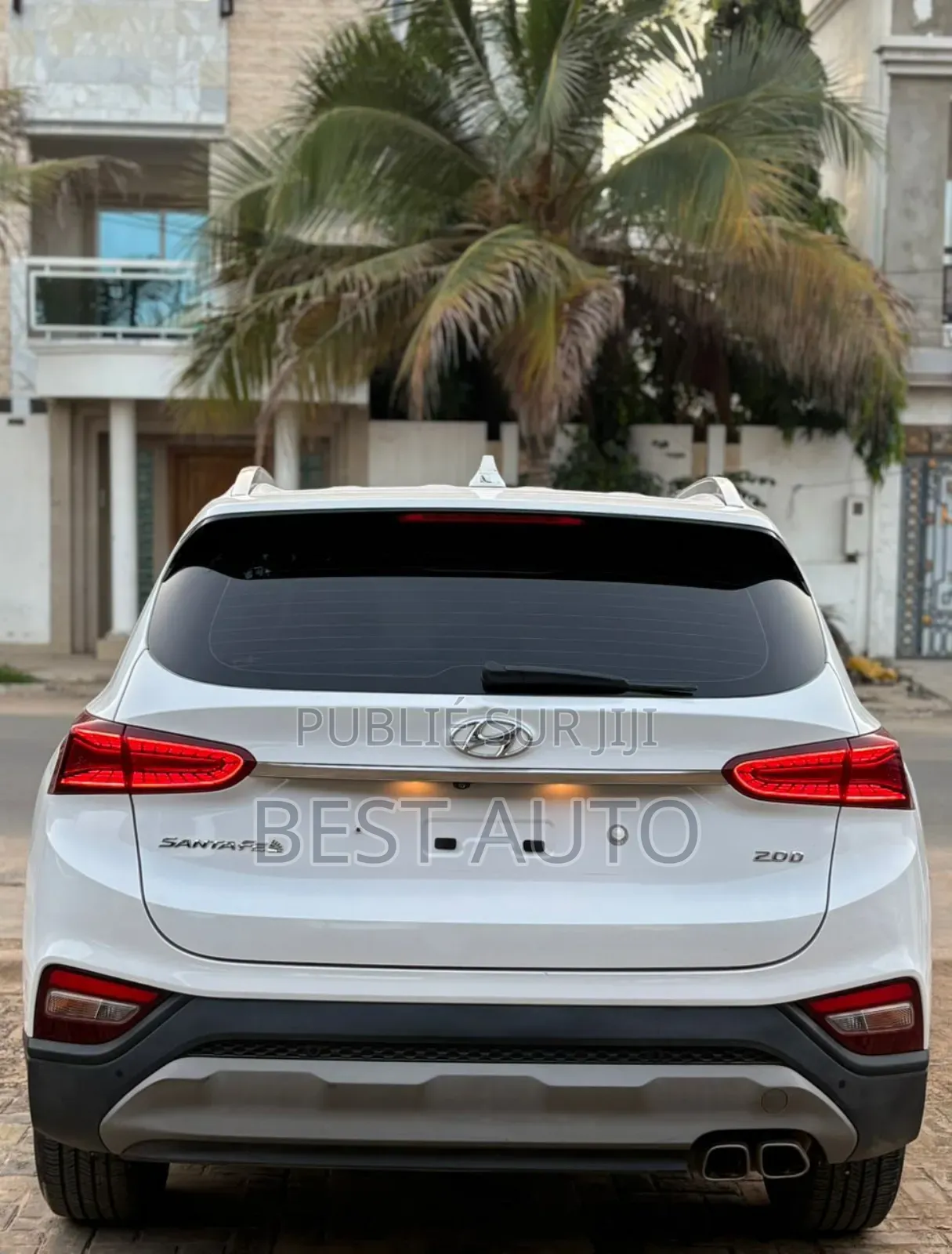 Hyundai Santa Fe 2019 Blanc