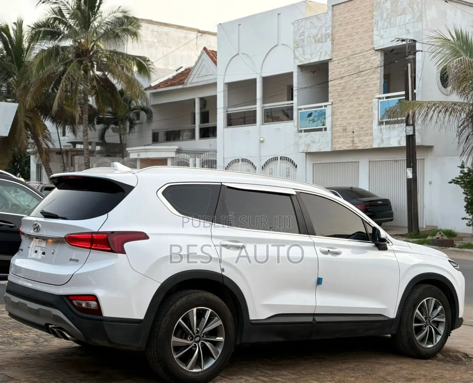 Hyundai Santa Fe 2019 Blanc