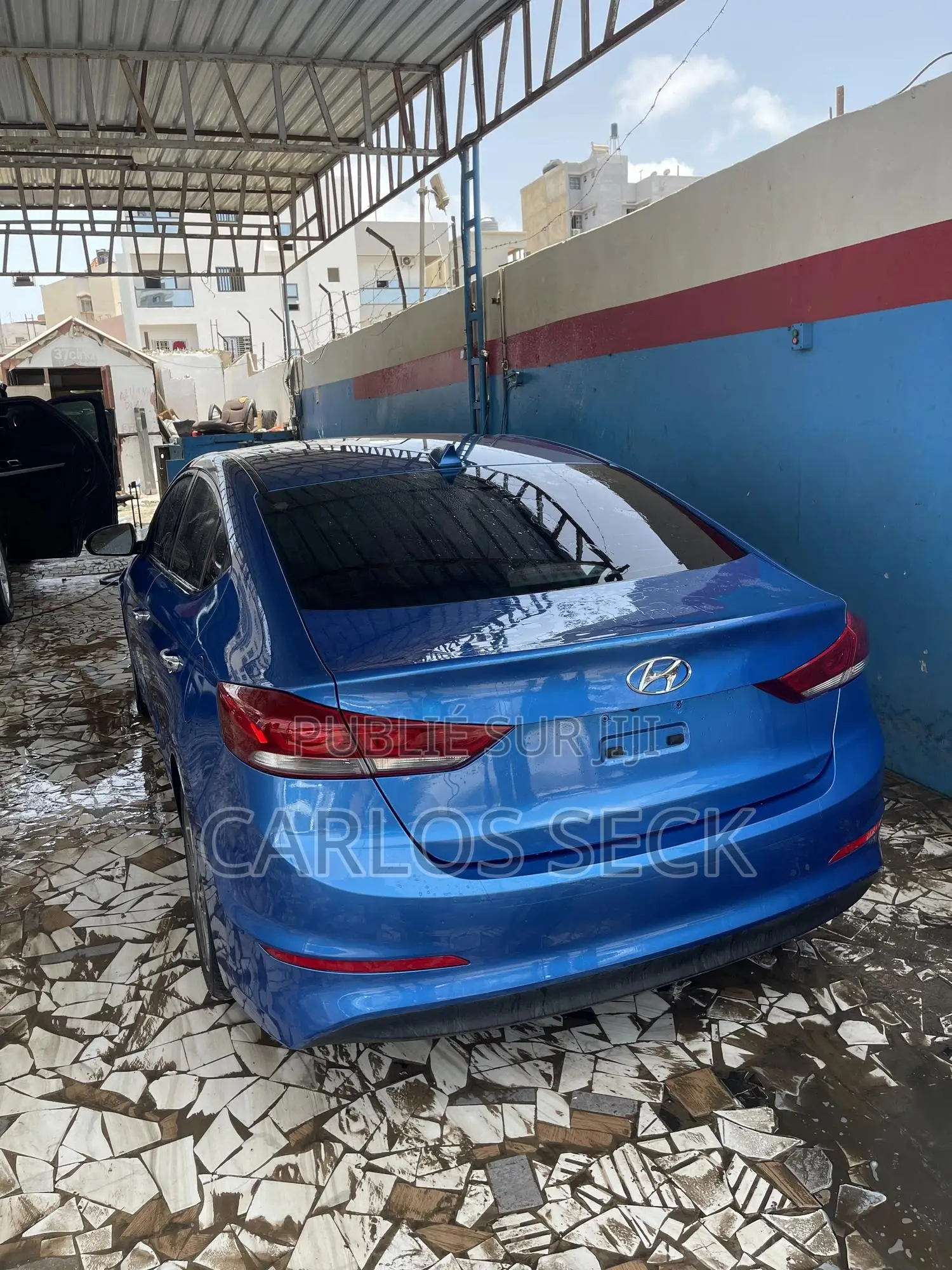 Location Yundai Elantra 2017