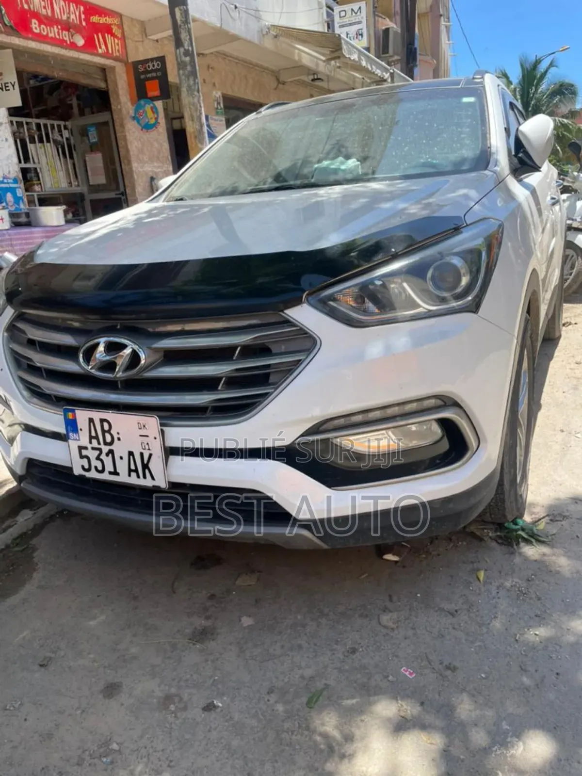 Hyundai Santa Fe 2017 Blanc