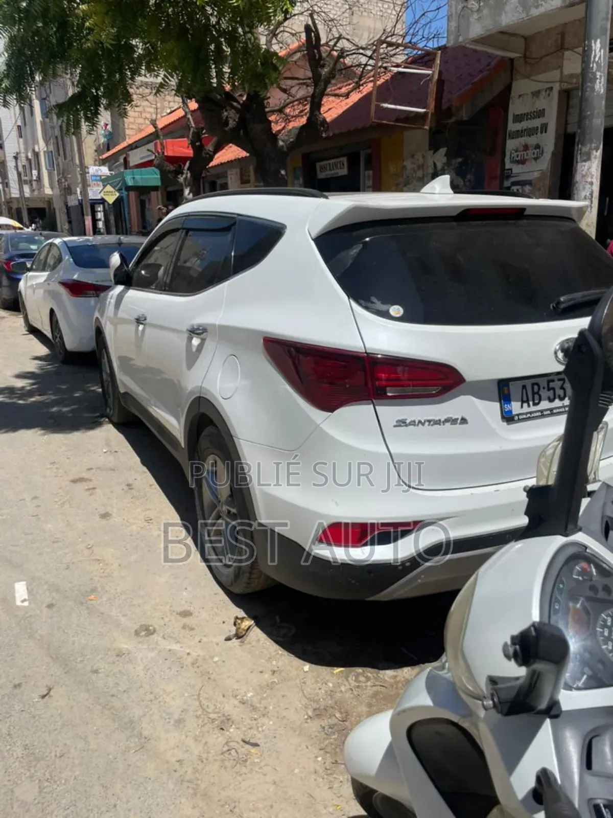 Hyundai Santa Fe 2017 Blanc