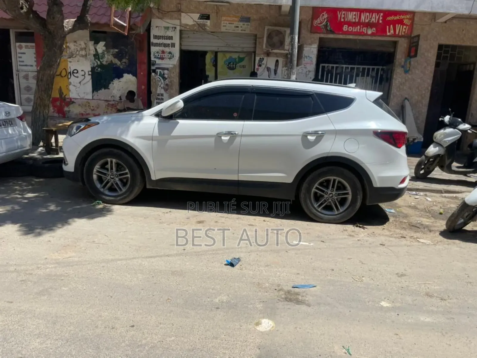 Hyundai Santa Fe 2017 Blanc