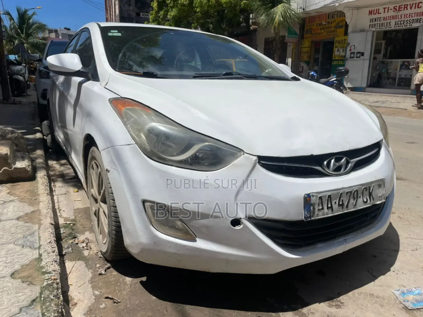 Hyundai Elantra 2013 Blanc