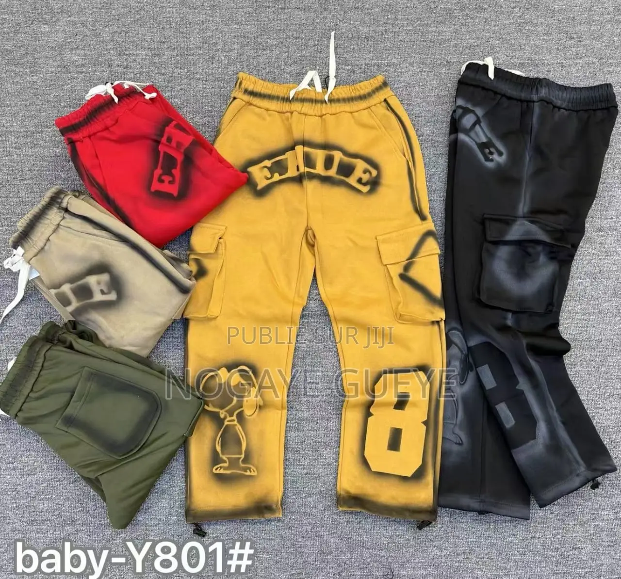 Pantalon Cargo Enfants 4 Ans 14 Ans